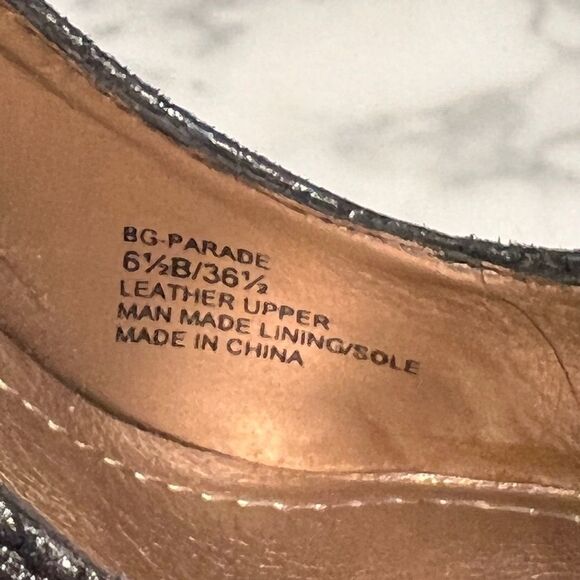 Pewter high heel platform shoes - Picture 9 of 9